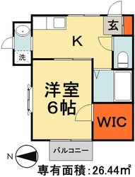 アメニティ宮崎　の物件間取画像